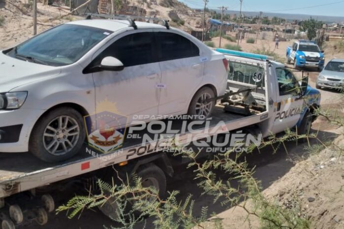 Rápido accionar policial logró Recuperar un vehículo a pocas horas de ser robado y demoró al joven conductor