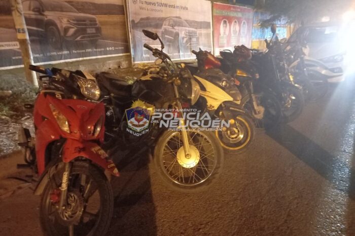 Operativos de control vehicular e identificación de personas