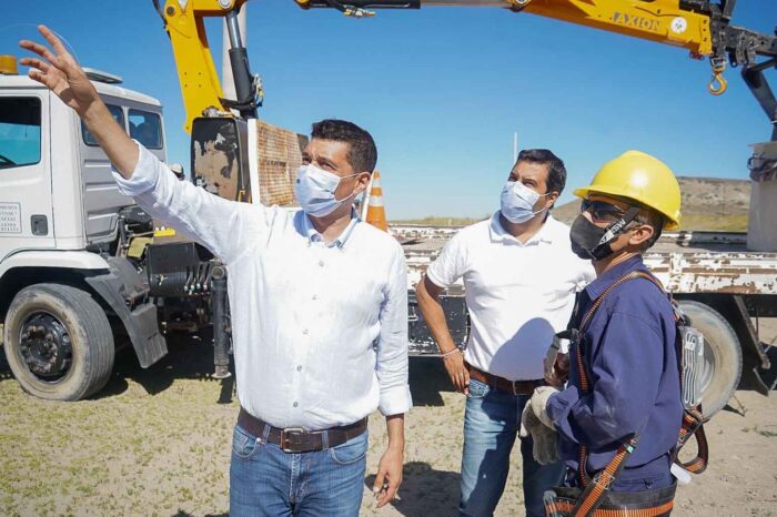 Koopmann: “La planta de tratamiento de líquidos cloacales es una obra histórica para Zapala”