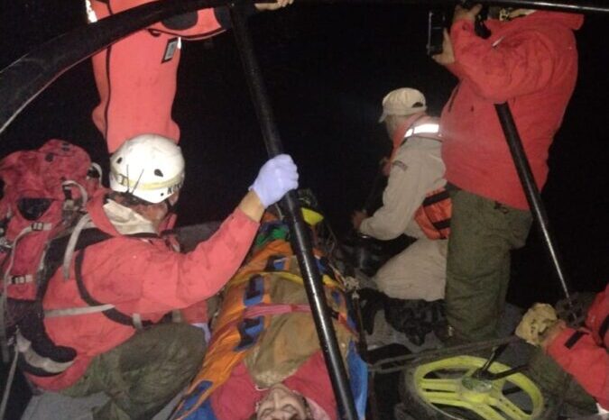 Personal del Parque Nacional Rescató a una mujer en el Rincón de Urrutia – Camino Mirador Bandurrias