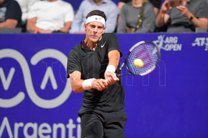 Del Potro cayó frente a Delbonis en su regreso ante el público argentino que lo ovacionó