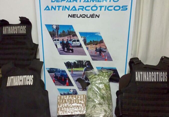 División Antinarcóticos: Desarticuló una presunta boca de expendio de sustancia estupefaciente