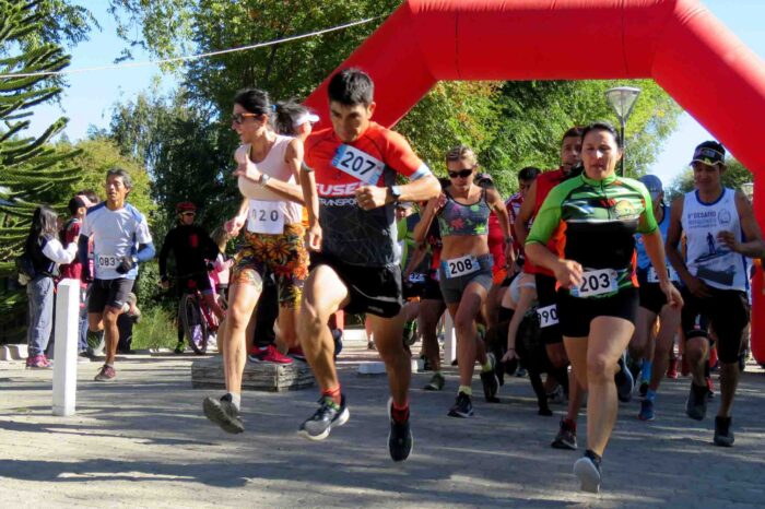 Mas de 100 deportistas participaron en el Duatlón a beneficio de Matías Espinos