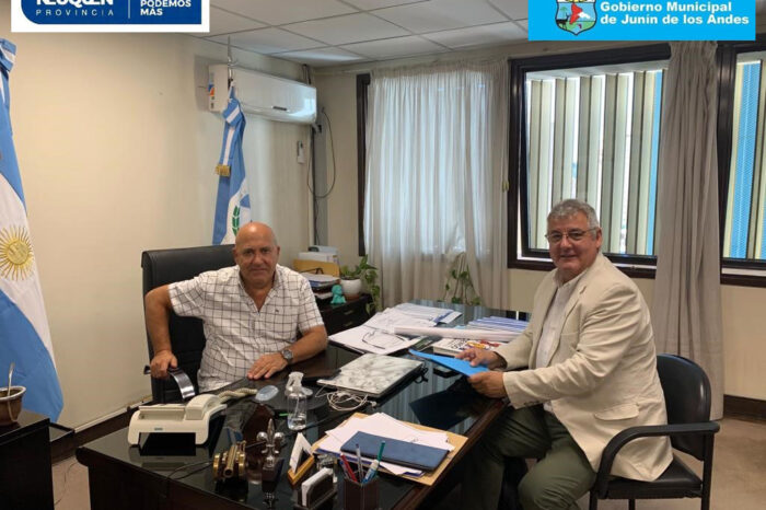 Corazini mantuvo varias reuniones para gestionar obras y acuerdos con funcionarios del ejecutivo provincial