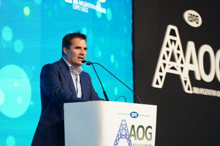 Martinez: "En la Argentina el nivel de producción de gas y petróleo no tiene techo"