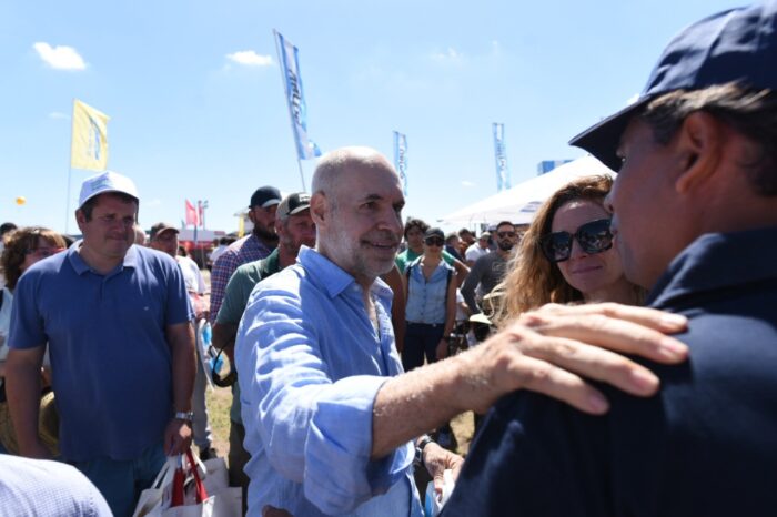 Rodríguez Larreta visitó la ExpoAgro en San Nicolás