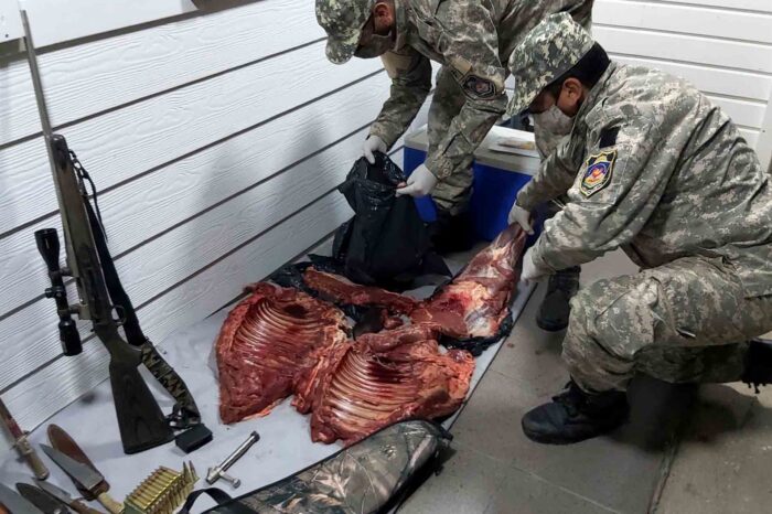 Tres hombres demorados por ejercer la caza ilegal en la zona rural