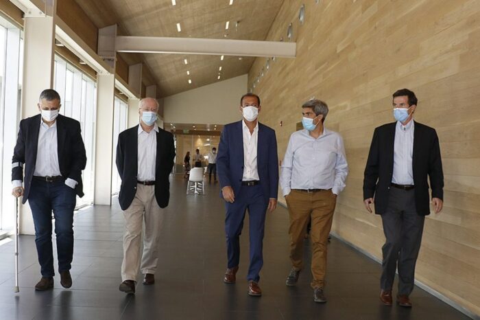 Omar Gutiérrez y Paolo Rocca se reunieron en Neuquén