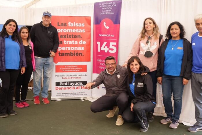 En el autódromo informaron sobre trata de personas