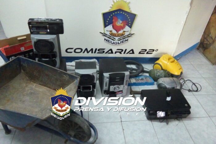 Personal Policial logró Recuperar elementos robados