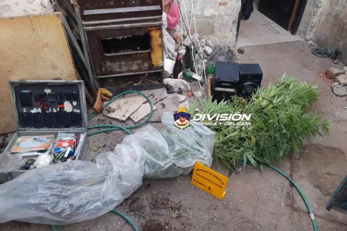 Allanamiento permitió secuestrar elementos y demorar a tres personas