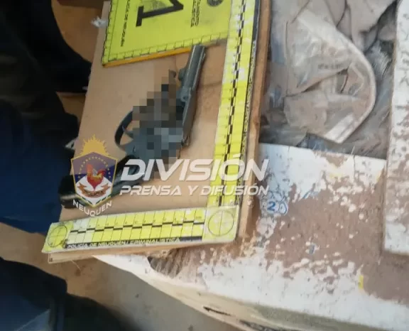 Allanamiento con secuestro de arma de fuego y municiones