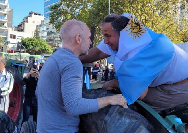 Rodríguez Larreta participó de la marcha del campo y dijo: “Cuando el campo crece, crece la Argentina”