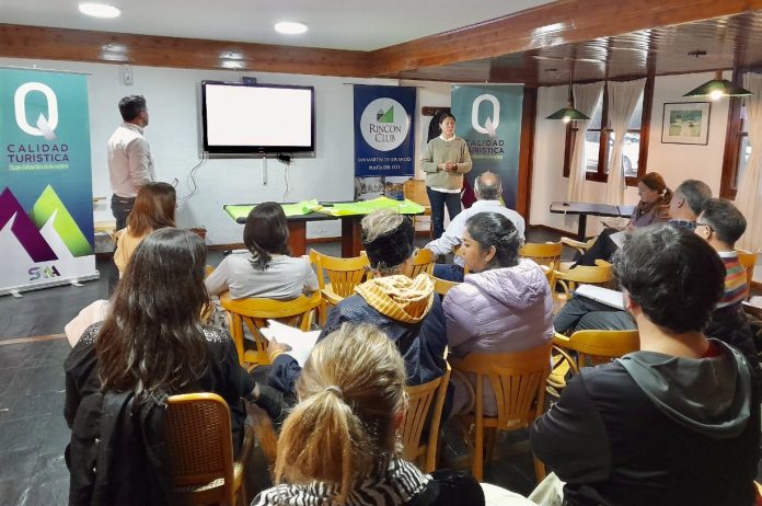Se llevó a cabo el primer curso del programa “Compromiso de Calidad para Empresas y Comercios Turísticos de San Martín de los Andes”