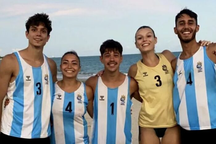 Con presencia neuquina, Argentina hizo historia en Brasil y clasificó a los Juegos Mundiales de Playa