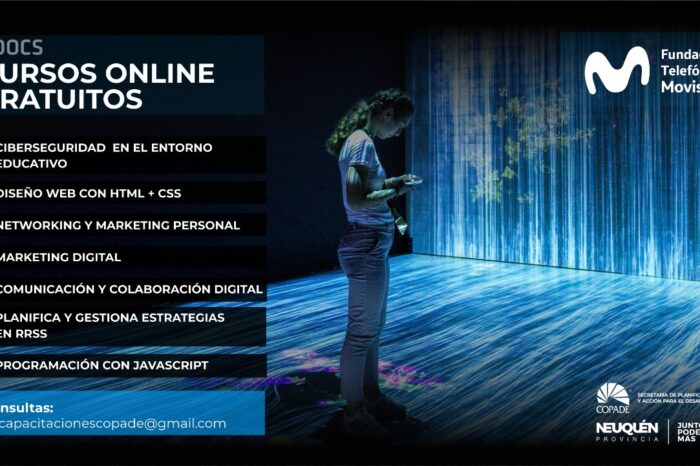 COPADE lanza 22 cursos online gratuitos en formación tecnológica