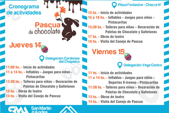 <strong><u>Semana Santa en San Martín de los Andes: “Pascua de Chocolate”</u></strong>