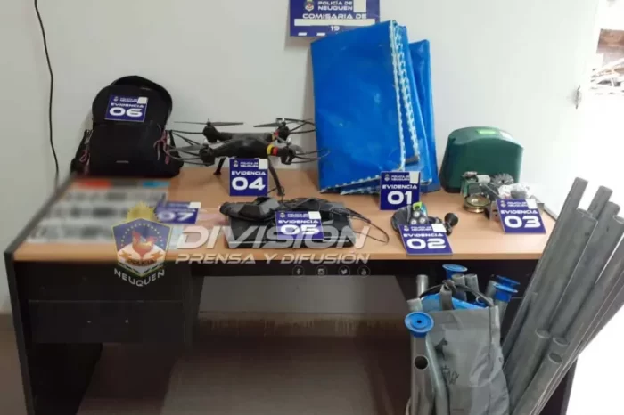 Recuperaron elementos presuntamente robados en allanamiento