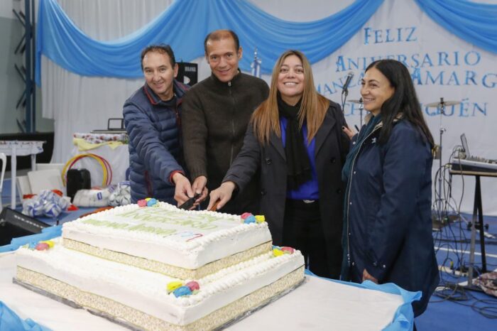 Gutiérrez participó del 34º aniversario de Manzano Amargo