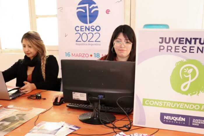 En Neuquén ya se censaron más de 100.000 neuquinas y neuquinos