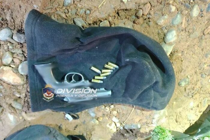 Añelo: Demorados, secuestro de plantas de cannabis sativa, un arma de fuego y el vehículo en el que circulaban