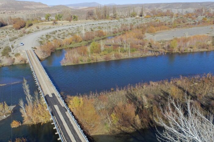 Avanzan las obras en puentes de la provincia