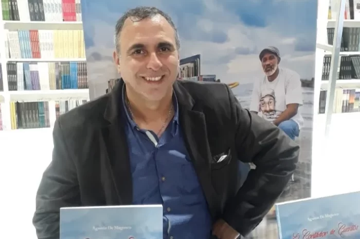 Sgto. Ayudante Américo Amado Rebolledo participó en la Feria Internacional del libro, presentando su novela corta “El Contador de Cuentos”