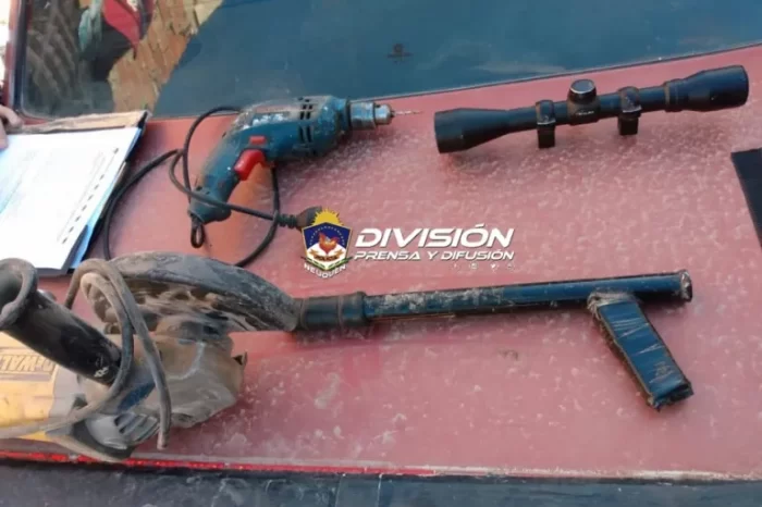 Cría. 16° Allanamiento permite secuestrar varios elementos mal habido