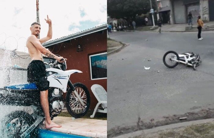 Video: “El Noba” sufrió un grave accidente con su moto en Florencio Varela y está en "estado crítico"