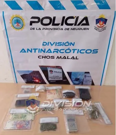 Chos Malal: Exitoso allanamiento por “narcomenudeo”