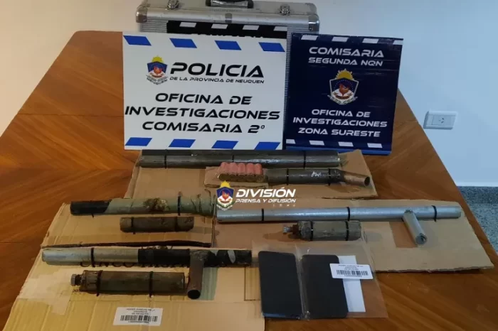 Cría.2°: secuestran armas en allanamiento