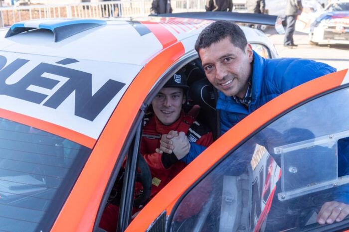Marcos Koopmann lanzó el Rally Nacional del Petróleo y los Dinosaurios en Zapala