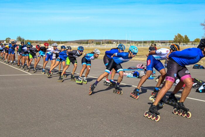 Gutiérrez asistió al entrenamiento de los patinadores de la Selección Argentina