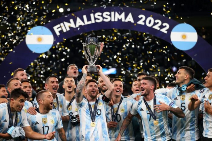 Argentina rompió el maleficio y por fin pudo festejar en Wembley