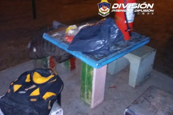 Neuquén: Demoran a dos hombres, quienes habían robado dos matafuegos unas horas antes