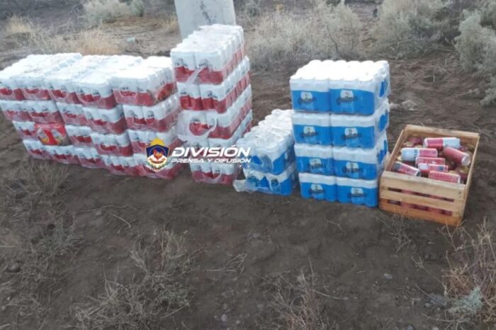 Secuestran gran cantidad de bebidas alcohólicas
