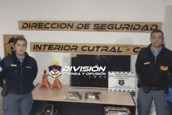 Detienen a dos sujetos, secuestran armas de fuego, un auto y otros elementos malhabidos