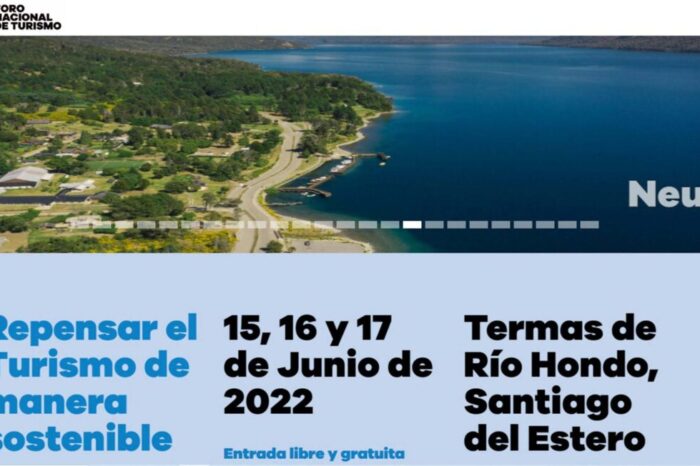 La provincia participará del Foro Nacional de Turismo en Santiago del Estero