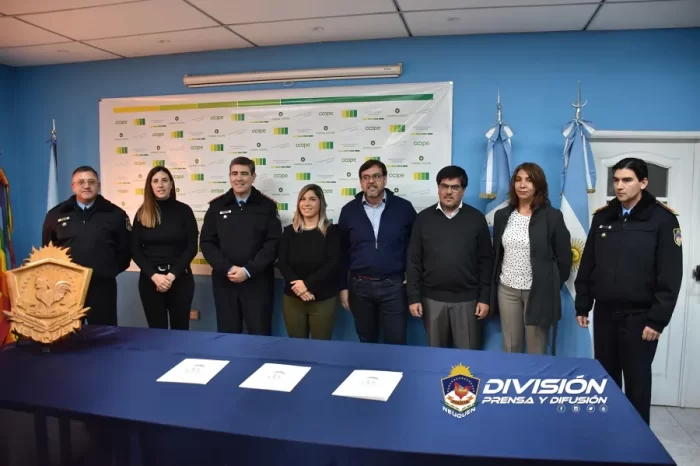 Plottier: Firma de Convenio para instalación y desarrollo de nueva sala de Monitoreo Urbano