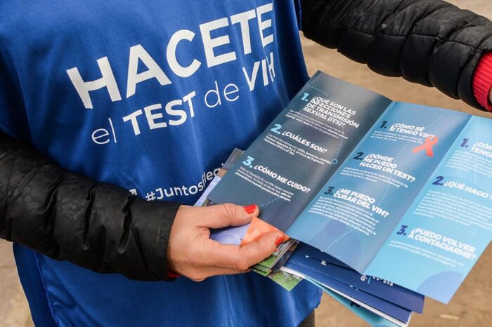 La prueba de VIH es gratuita y confidencial