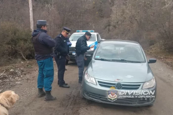 San Martín de los Andes: Recuperan vehículo robado días atrás