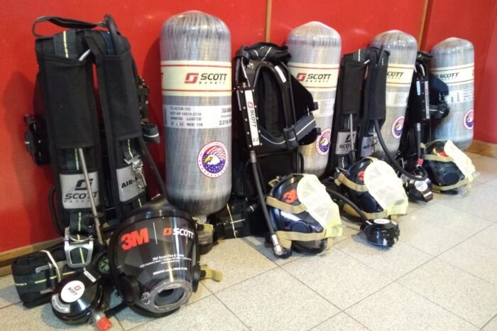 Bomberos voluntarios incorporan equipos para el combate de incendios y rescate