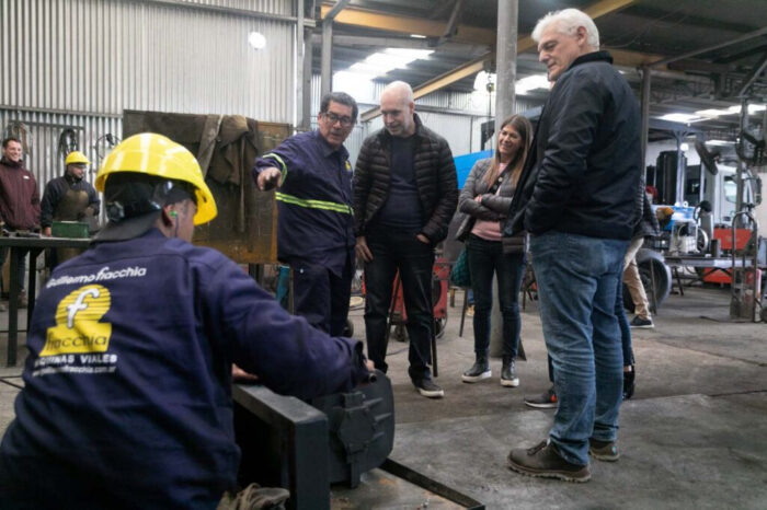 Con el eje puesto en la seguridad, Rodríguez Larreta recorrió Florencio Varela
