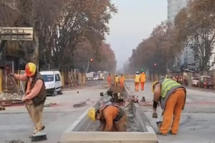Avanza la obra de extensión del Metrobus del Bajo