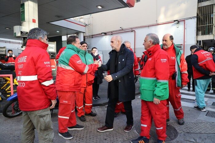 Rodríguez Larreta dio sus condolencias por los fallecidos en el incendio de Recoleta y reconoció al Sistema de Emergencias