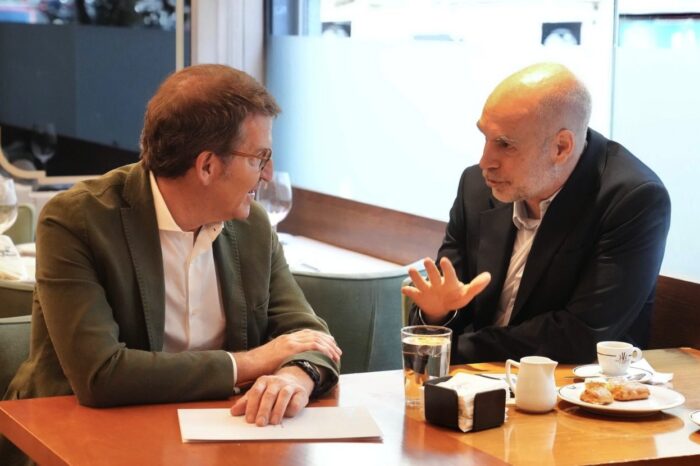 Rodríguez Larreta se reunió con el presidente del Partido Popular español