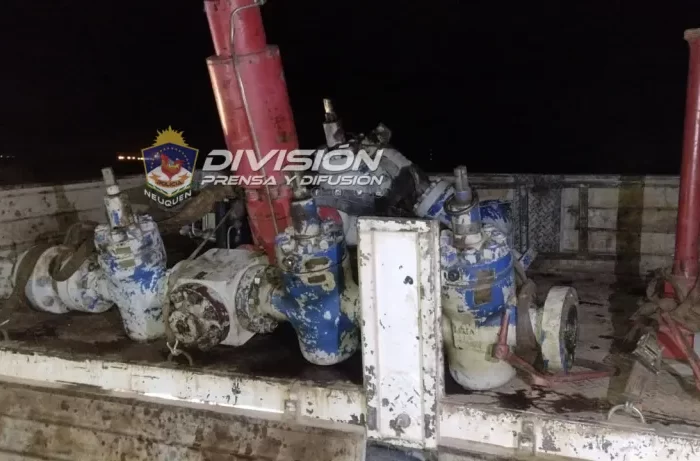 Añelo: Secuestraron camión con válvulas valuadas en más de 400.000 dólares