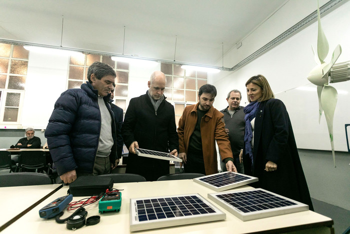Rodríguez Larreta recorrió el Centro de Formación Profesional N° 16