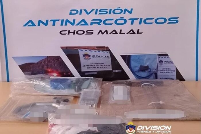 Allanan un Kiosco de venta de estupefacientes,  secuestraron cocaina, elementos para comerciar, un arma casera "Tumbera" y demoran a un sujeto