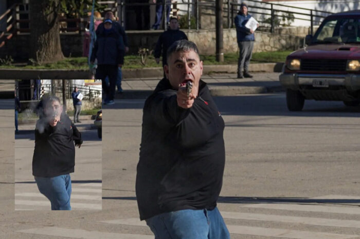 Con armas de fuego, manifestantes de la línea Verde y Blanca de ATE hirieron a una trabajadora municipal y dispararon contra periodistas